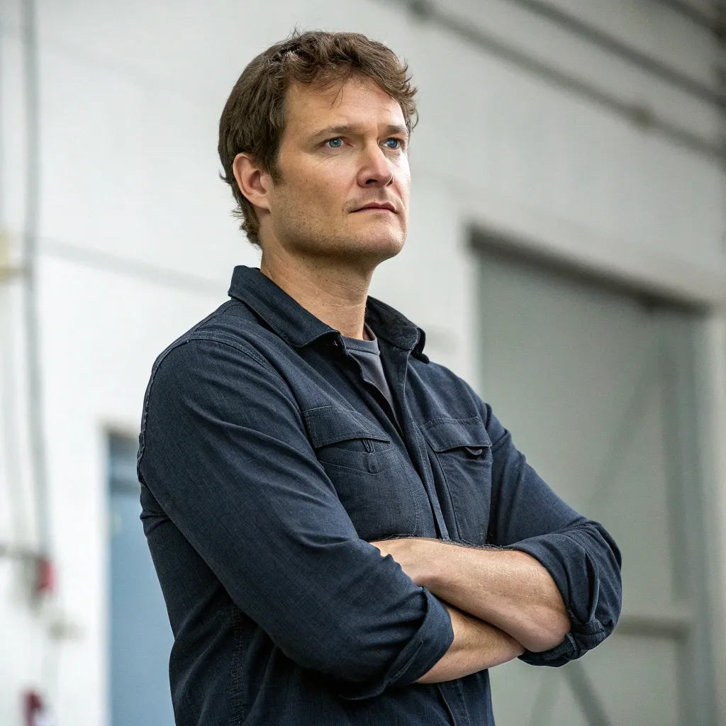 Michael Jones looking confident